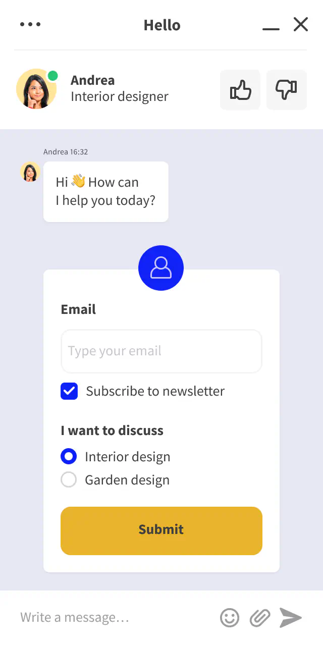Chat Widget customization