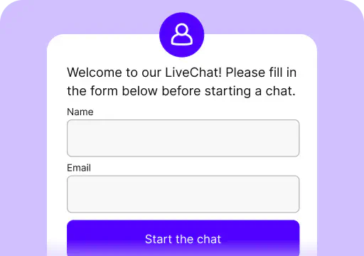 Pre-chat survey is one of the areas available in the customer details tab inside the Chats section of the LiveChat agent app. It's where you see the information provided in the pre-chat survey.