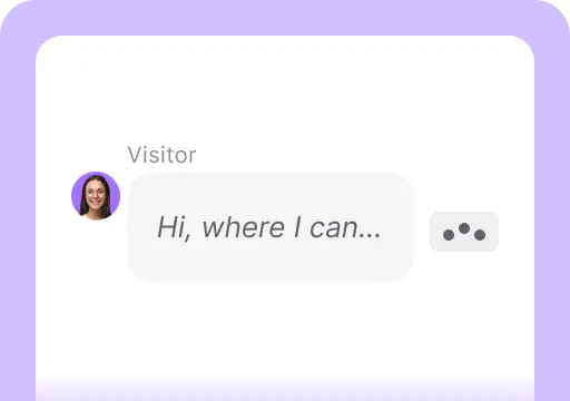 Message sneak-peek is one of the areas available in the chat feed inside the LiveChat agent app. It lets you see what the customer is typing at a given moment.